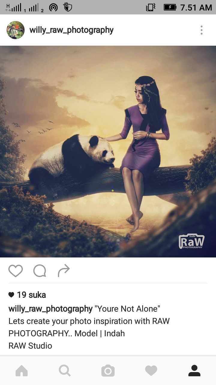 Caption Instagram adalah