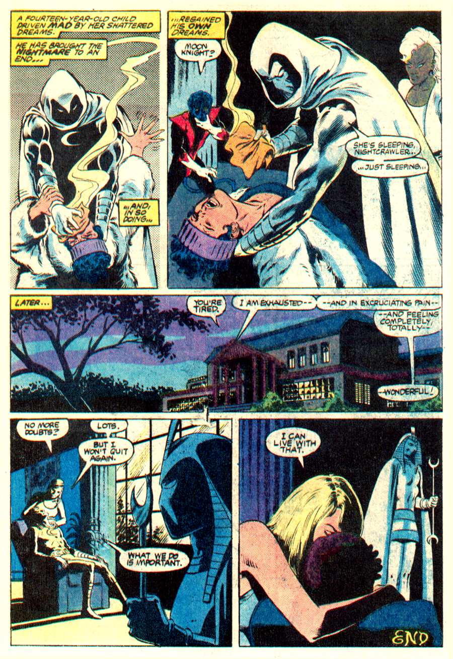 Read online Moon Knight (1980) comic -  Issue #35 - 46
