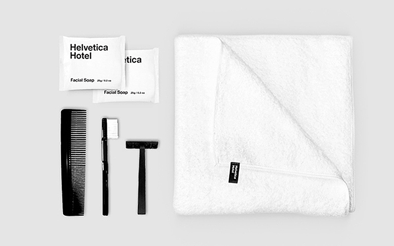 Helvetica hotel amenities