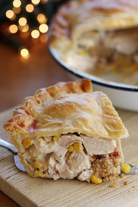 Turkey And Stuffing Pie