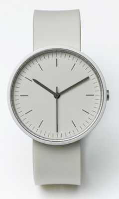 white analog watch