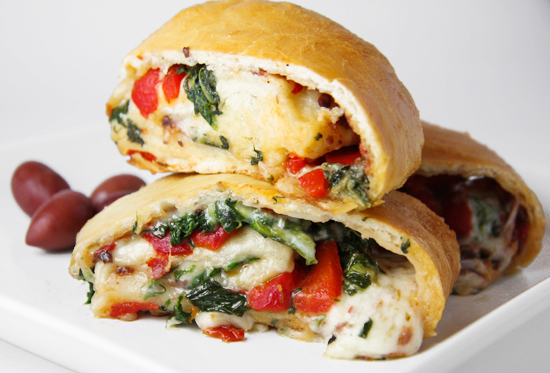VEGGIE CHEESE STROMBOLI VEGGIE CHEESE STROMBOLI