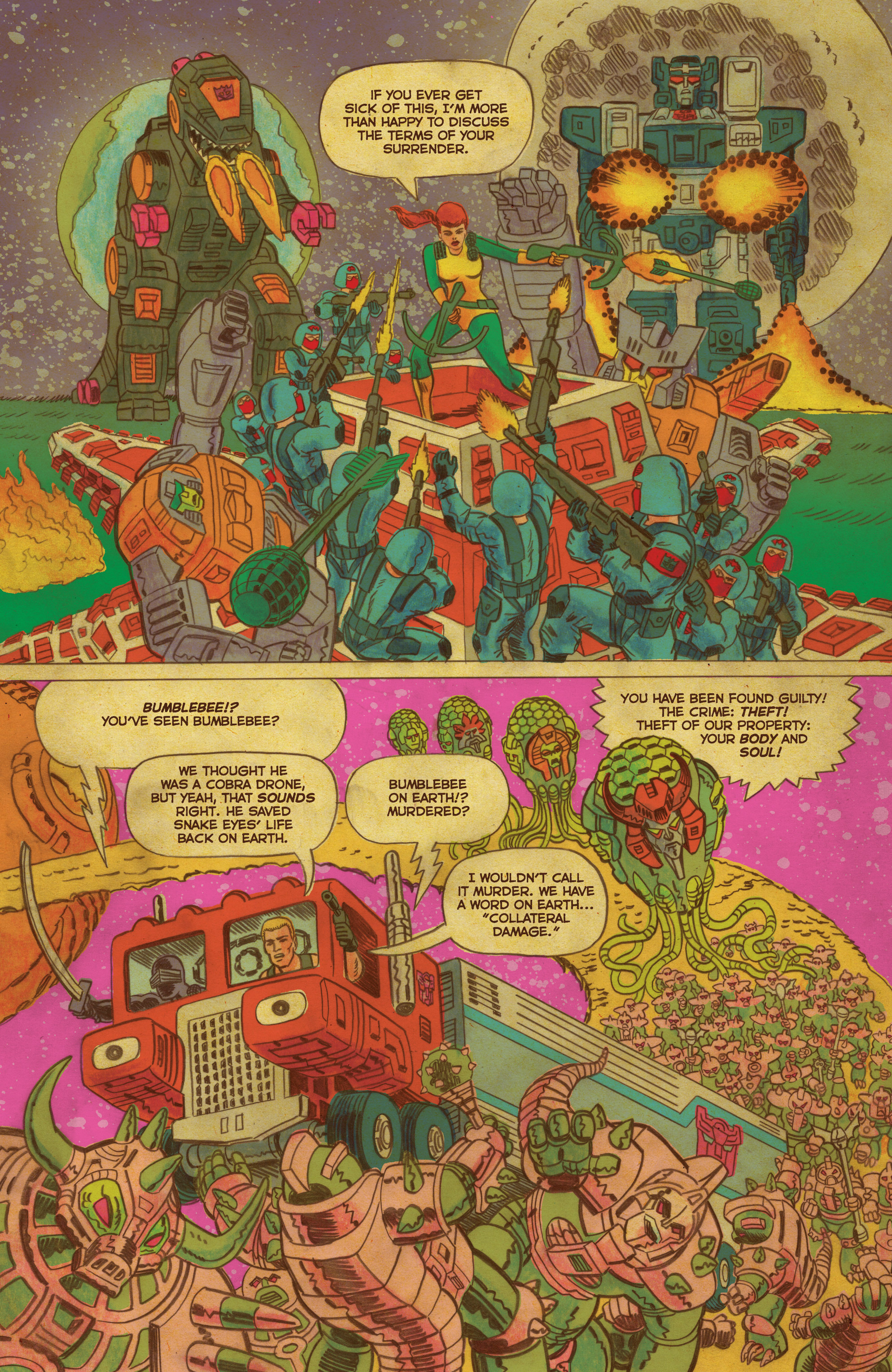 Read online The Transformers vs. G.I. Joe comic -  Issue #5 - 11