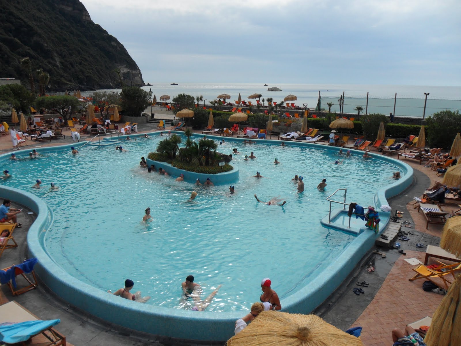 Masarei's in Europe 2011 A day at Poseidon Thermal Baths Ischia