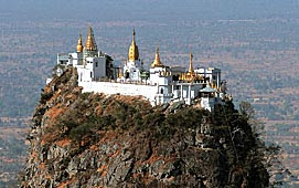 Visit Mount Popa near Bagan