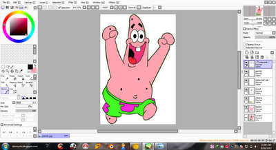 #Artwork : Patrick - Sikonyols | Catatan Harian Mahluk Konyol