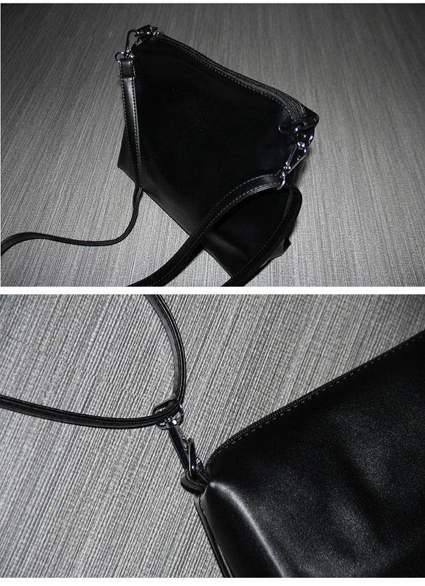 CL862 Korean Style Plain Black Bag (PreOrder) Temptations