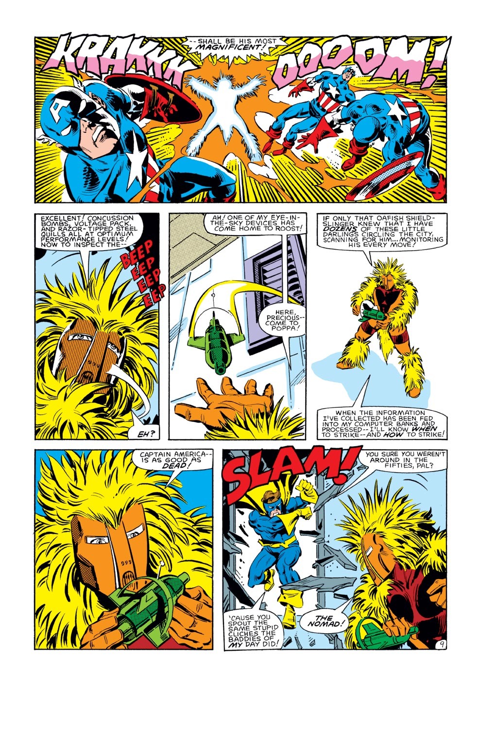 Read online Captain America (1968) comic -  Issue #285 - 10
