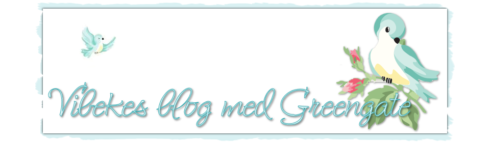 Vibekes blog med pastelfarver og Greengate 