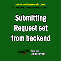 Submitting Request set from backend, www.askhareesh.com