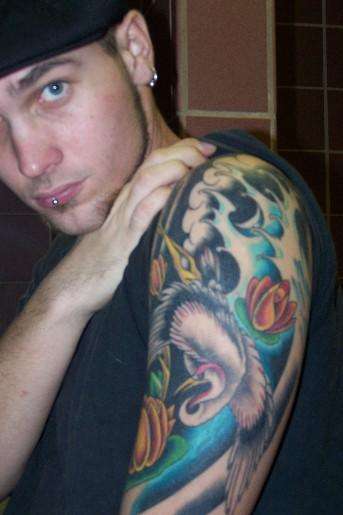 anchor tattoos designs: Meaning Of Bird Of Paradise Tattoo