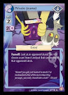 My Little Pony Private Journal Absolute Discord CCG Card