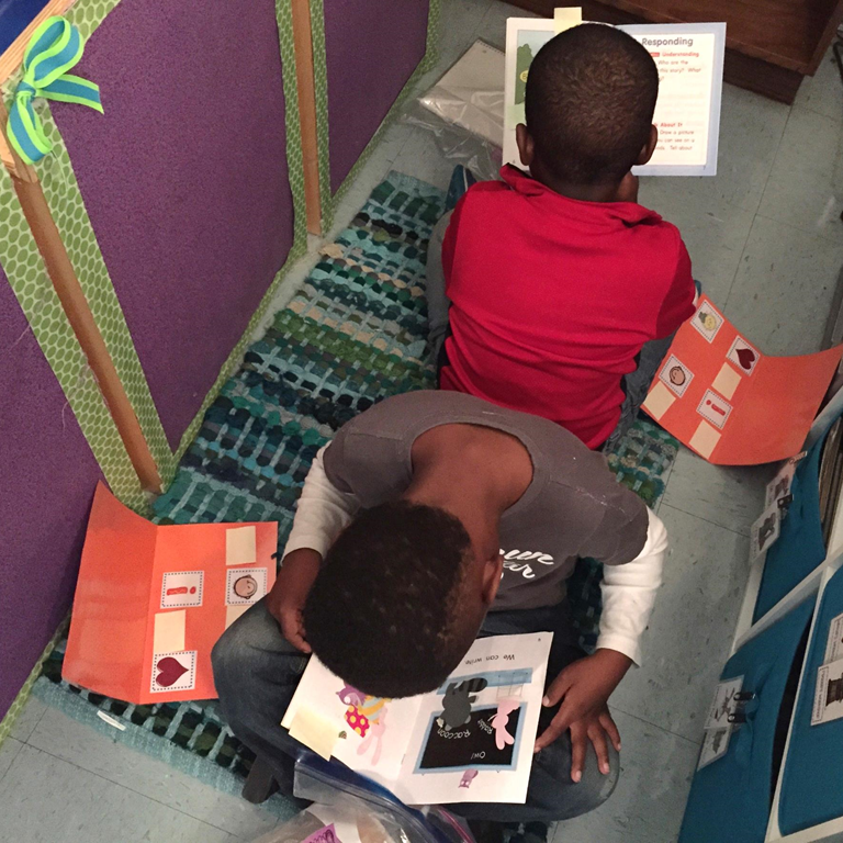 KinderGals: Easy Steps for Partner Reading..using a Flow Map