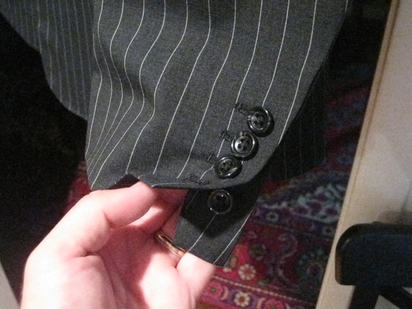 The House of Riley Custom vs. OffTheRack Functional Buttonholes