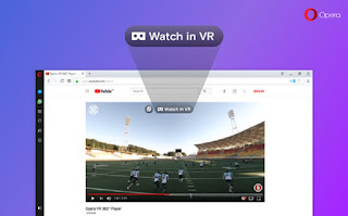 Opera browser adds 360-degree virtual reality support in version 49