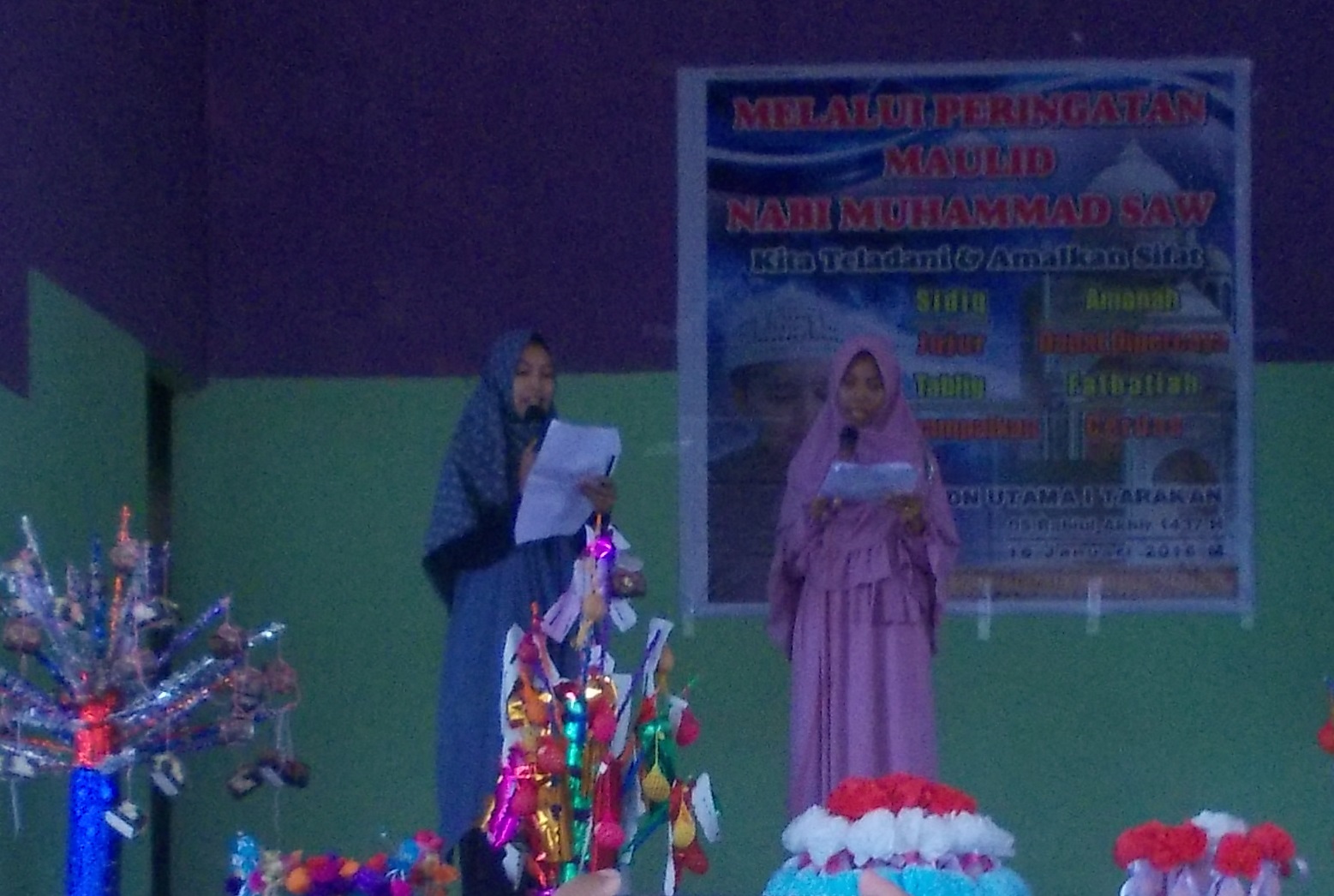 Susunan Acara Maulid Nabi Muhammad Saw Sdn Utama I Tahun 2016