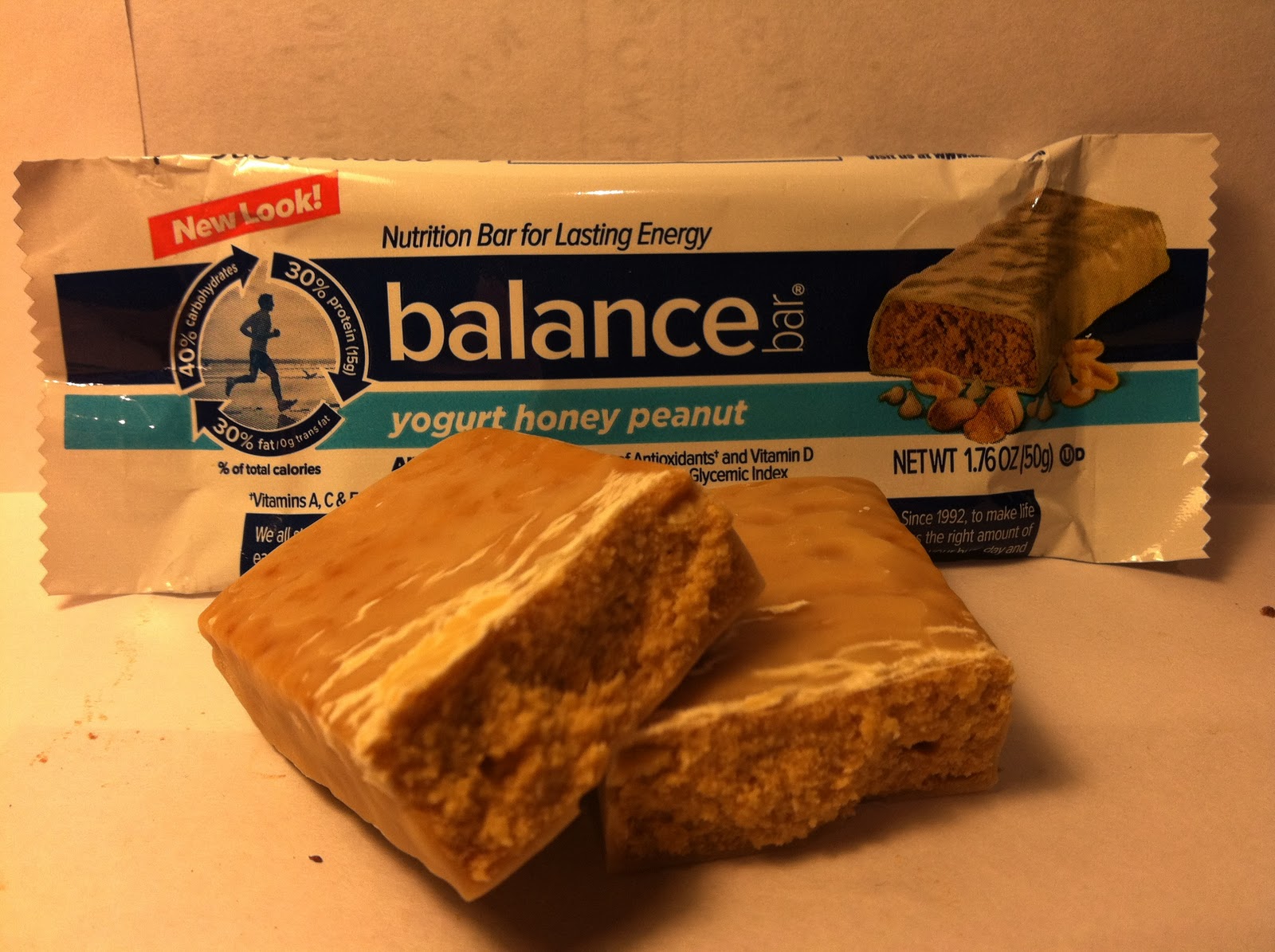Crazy Food Dude Review Balance Bar Yogurt Honey Peanut Bar
