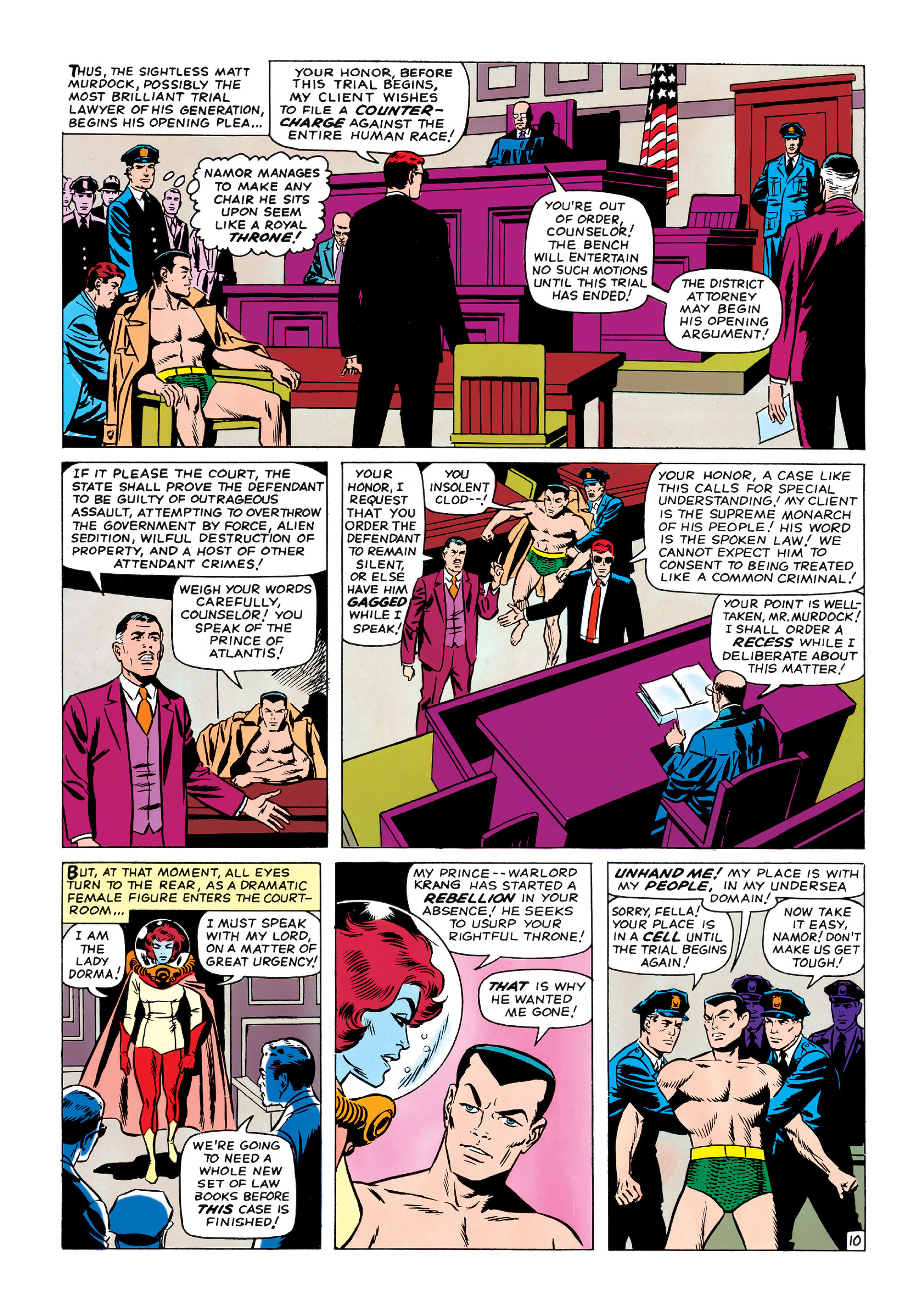 Read online Daredevil (1964) comic -  Issue #7 - 11