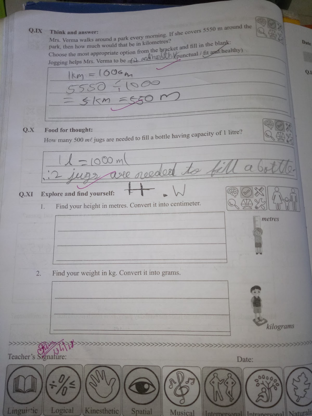 PIS BARODA STD-3: Grade 3 Math ch-Measurement