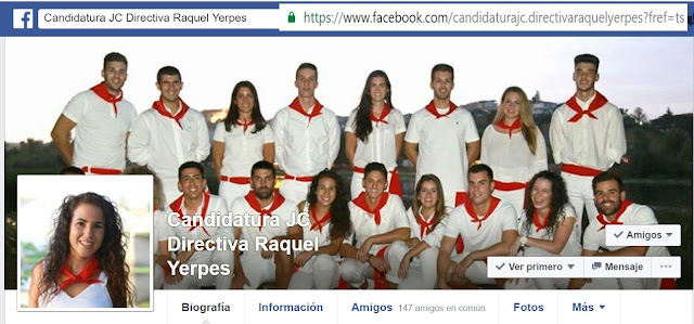 Candidatura Raquel Yerpes y su Directiva JC 2017