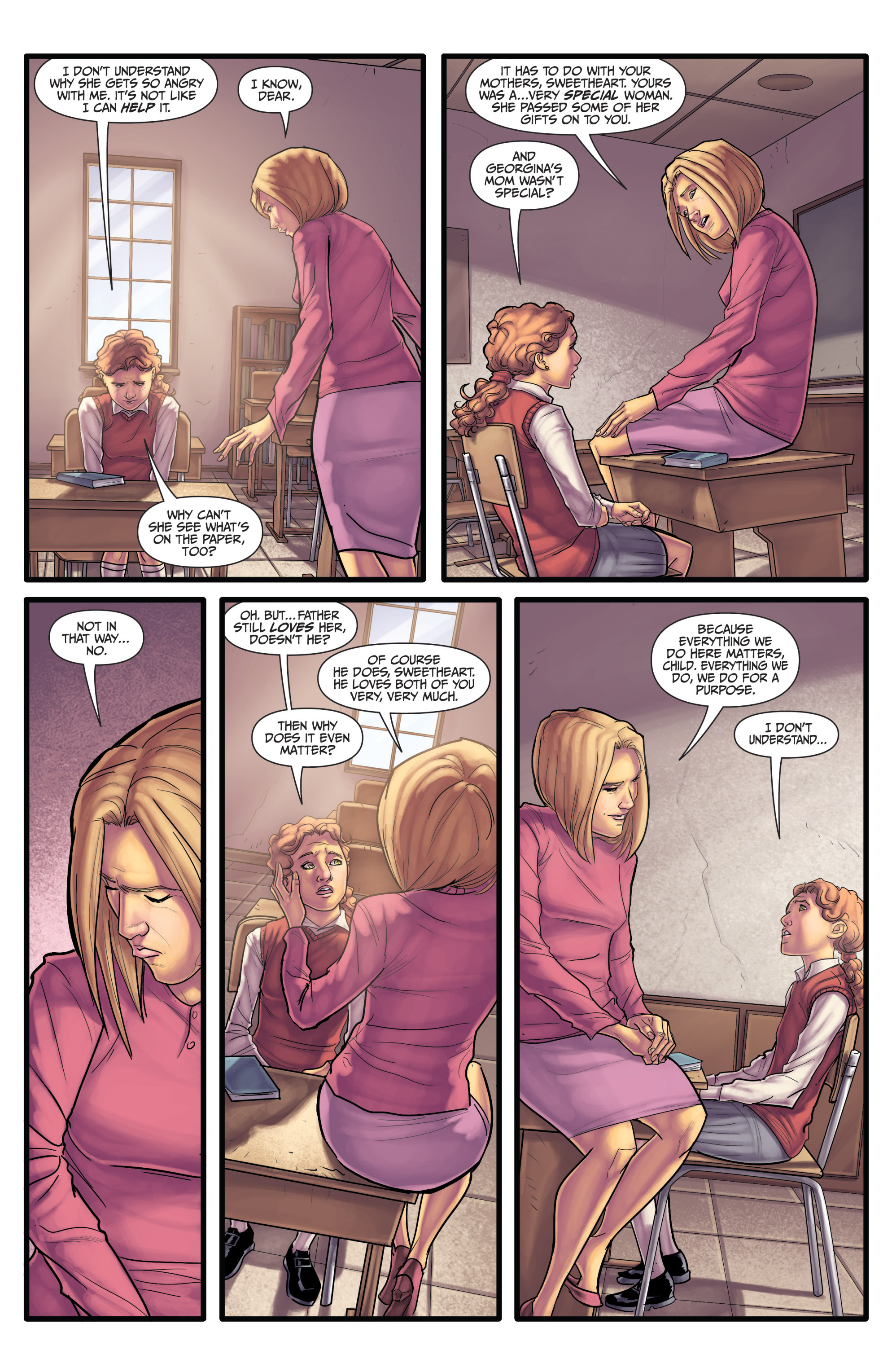 Read online Morning Glories comic -  Issue #20 - 16