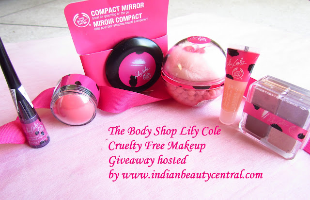 IBC Exclusive Giveaway-The Body Shop Lily Cole Cruelty free makeup
