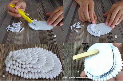 Membuat Kreasi Unik dari Cotton Bud Membuat Kreasi Unik dari Cotton Bud