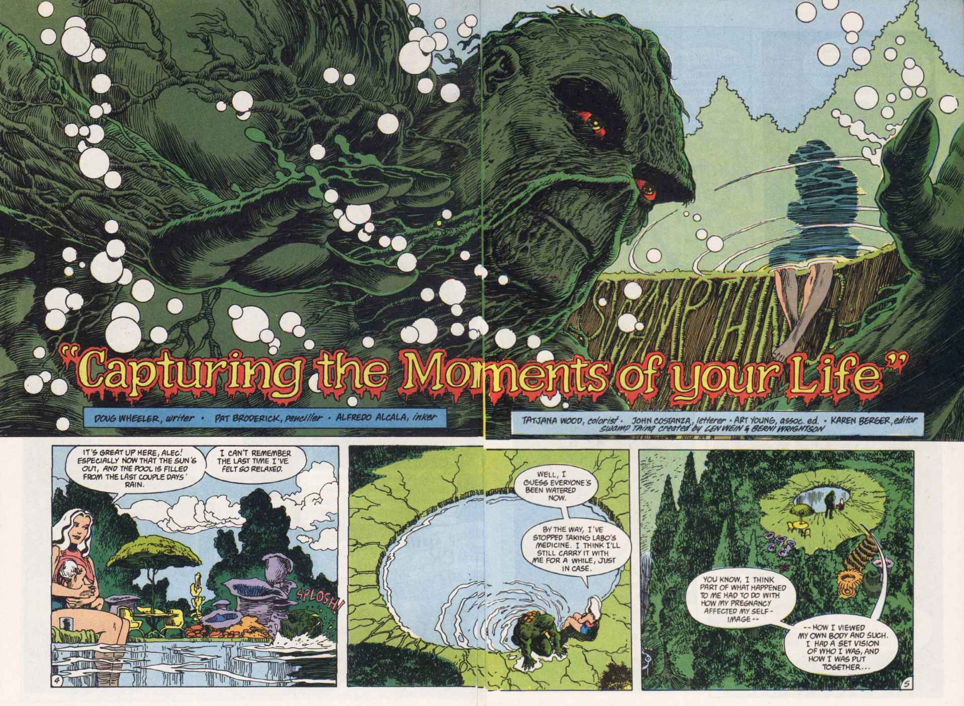 Read online Swamp Thing (1982) comic -  Issue #93 - 4