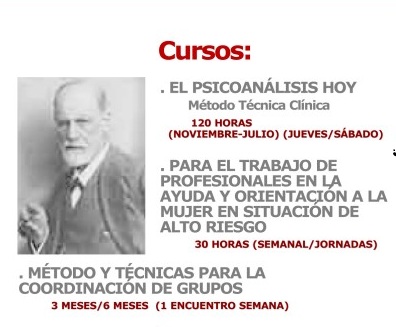 CURSOS DE PSICOANÁLISIS