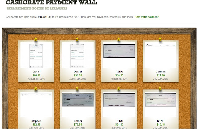 cashcrate payment wall
