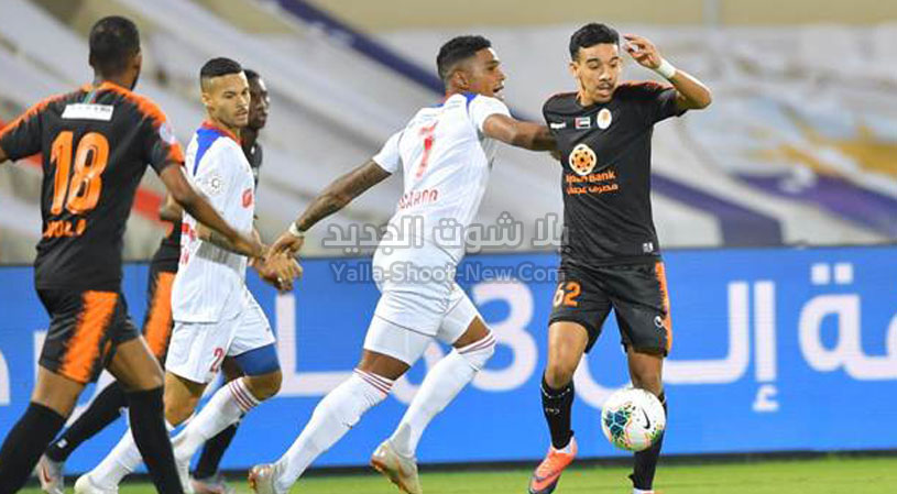 نادي عجمان يفرض التعادل الاجابي على الشارقة بهدف لمثله في دوري الخليج العربي الاماراتي