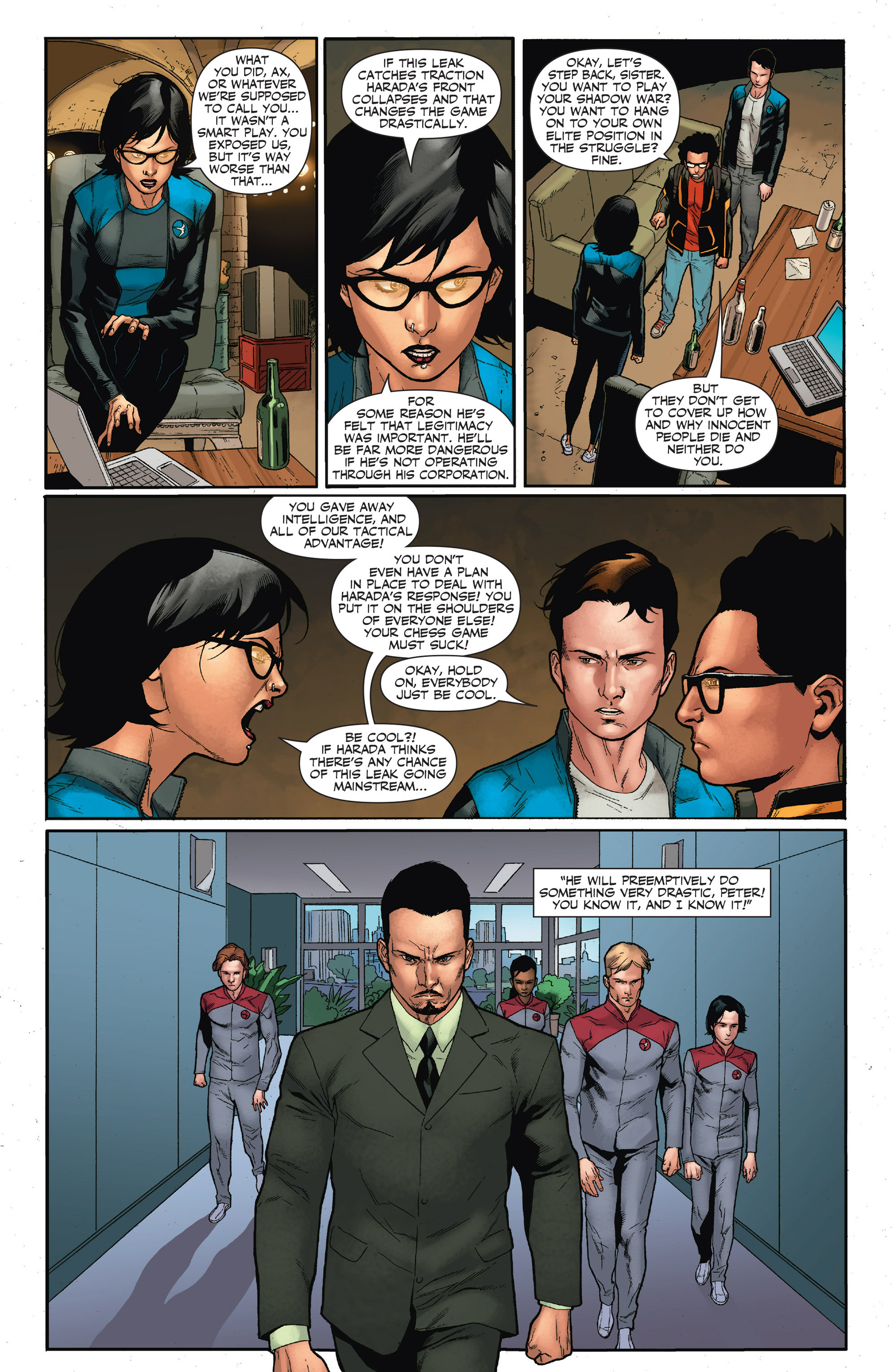 Read online Harbinger (2012) comic -  Issue #21 - 11