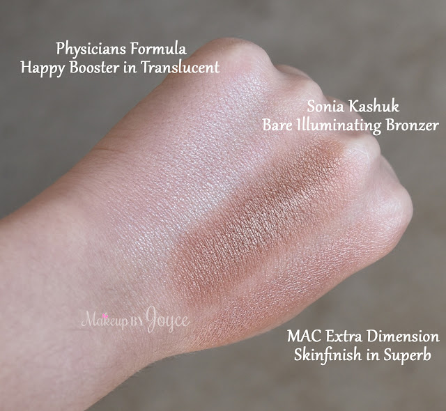 Physicians Formula Happy Booster Glow Mood Boosting Powder in Translucent Swatch