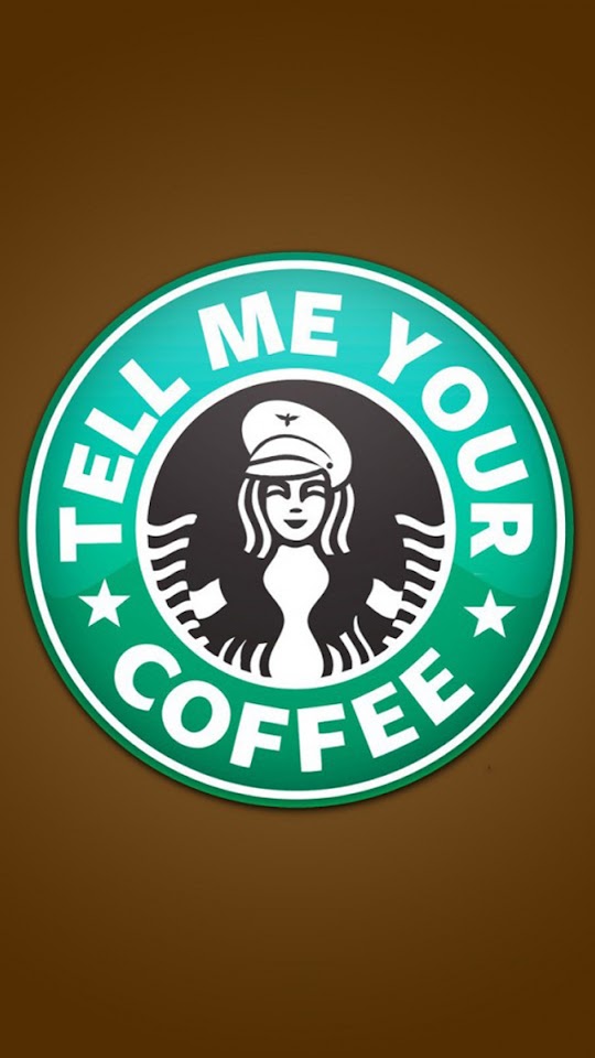   Funny Starbucks Logo   Galaxy Note HD Wallpaper