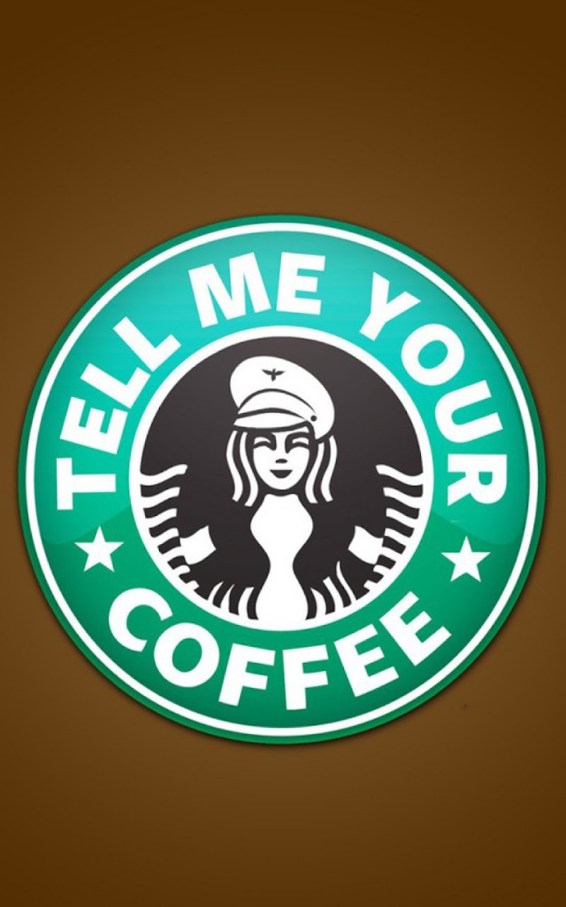 Galaxy Note HD Wallpapers Funny Starbucks Logo Wallpaper.