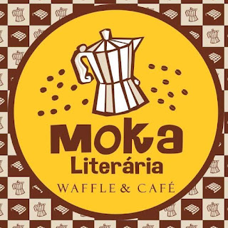 Moka Literária Waffle & Café, cafeteria, Búzios,RJ Literatura, Visita Literária, livros, leituras, leitores
