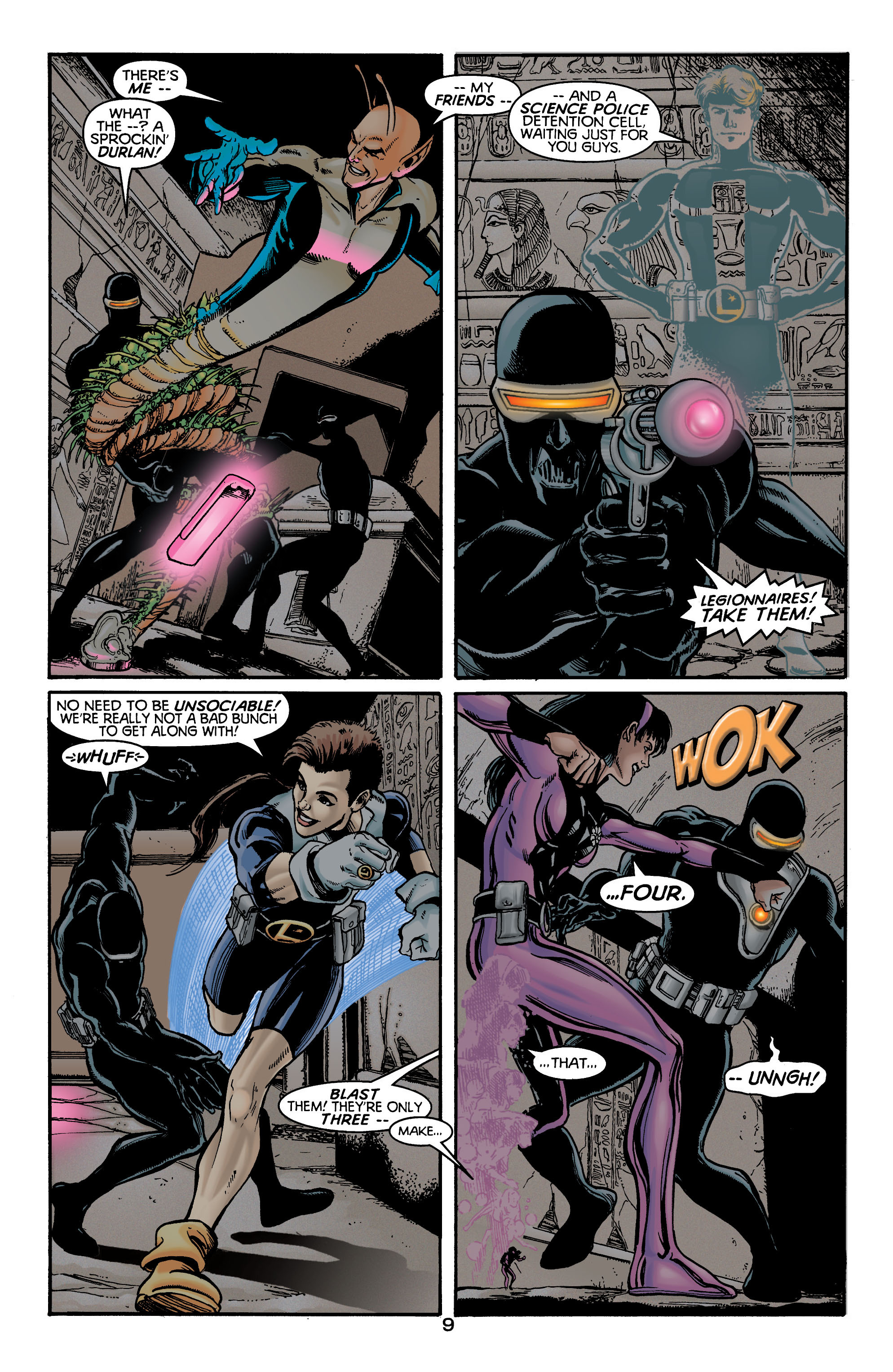 Read online Titans/Legion of Super-Heroes: Universe Ablaze comic -  Issue #1 - 13
