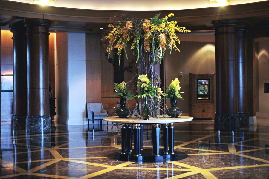 mandarin oriental lobby