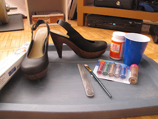 DIY :: Glitter Heels