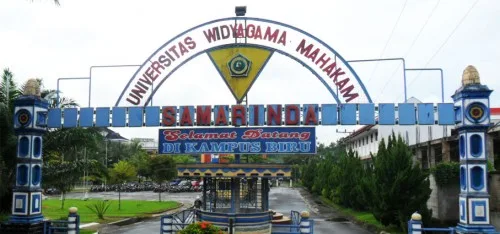 Pintu Gerbang Universitas Widyagama Mahakam Samarinda