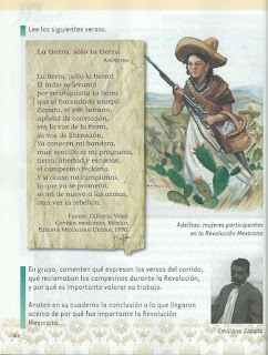 Apoyo Primaria Exploración de la Naturaleza y la Sociedad 2do Grado Bloque II Lección 6 Cómo celebramos: El comienzo de la Revolución Mexicana y la participación del pueblo 