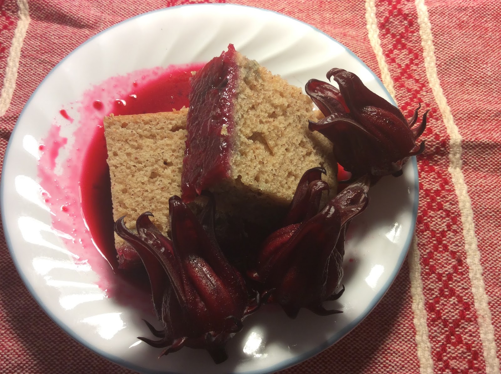 Baking with Hibiscus Flowers