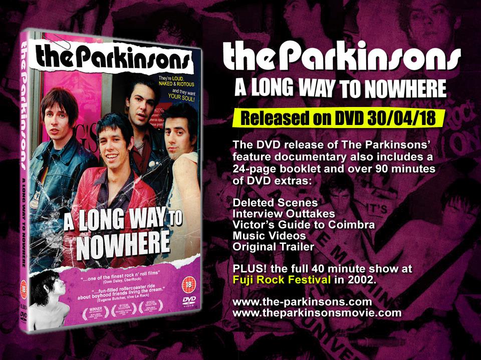 BillyNews "The Parkinsons A Long Way to Nowhere" disponível em DVD