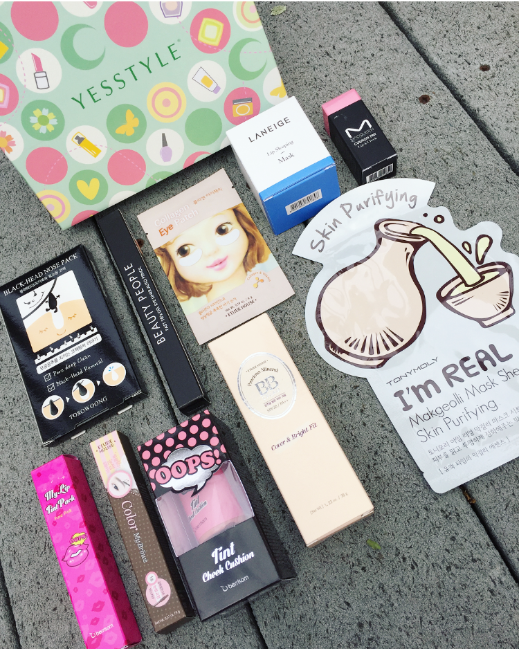YesStyle Korean Beauty Sample Box Review Paint The Town Chic