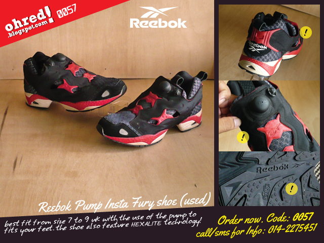 kasut reebok pump