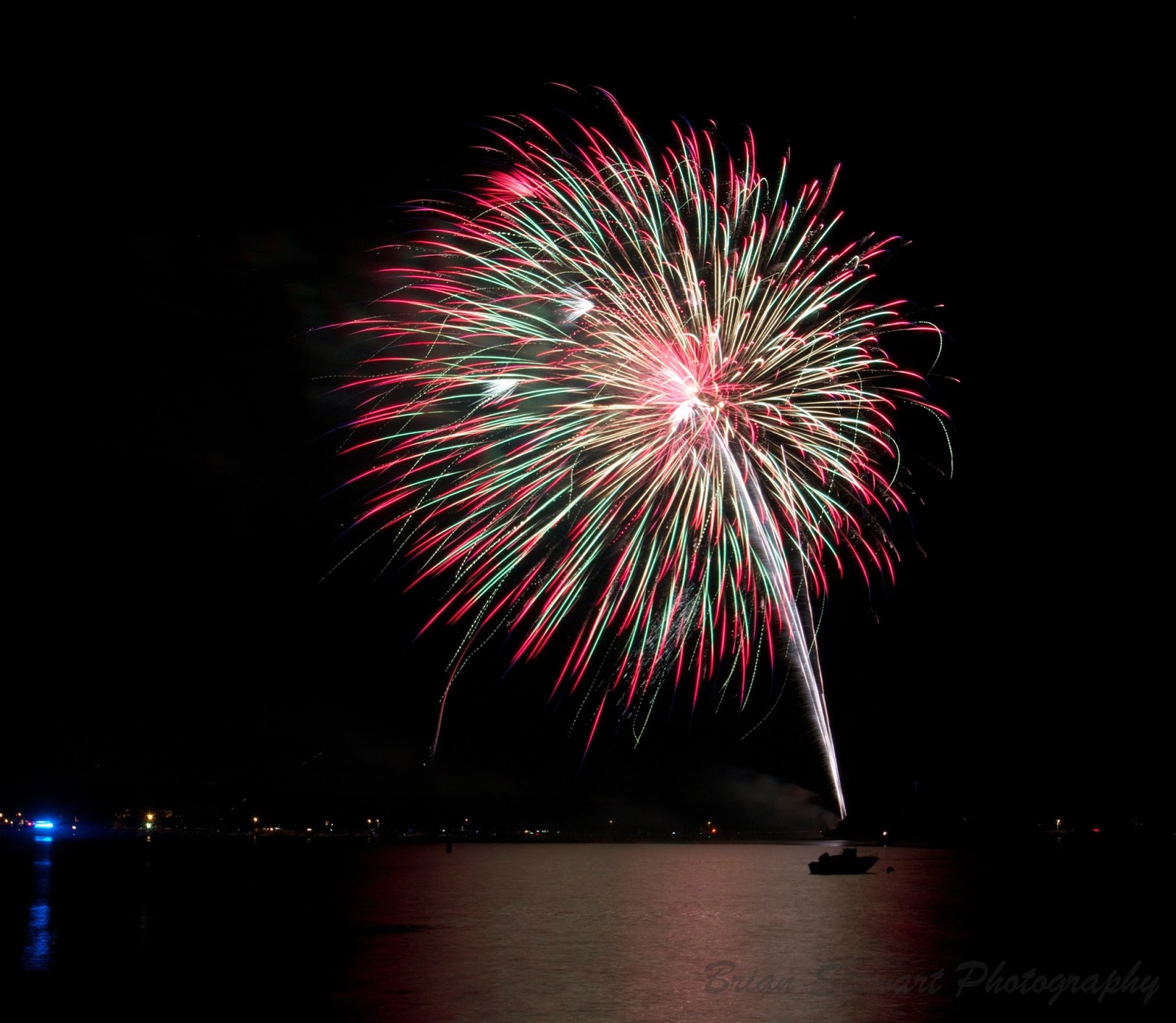 Brian Stewart Photography Hingham MA Fireworks
