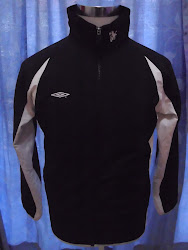 Sweater Umbro hitam puteh