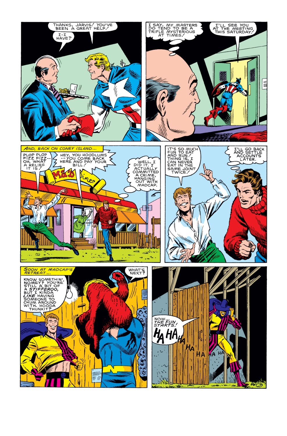Read online Captain America (1968) comic - Issue #309 - 16