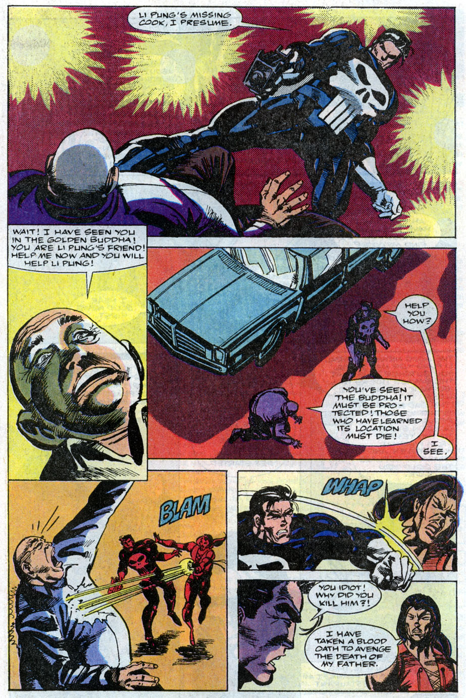 The Punisher (1987) Issue #51 - Golden Buddha #58 - English 19