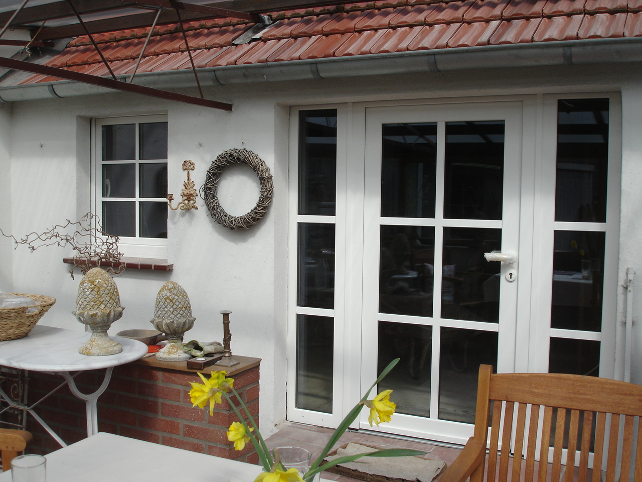 Ab aufs Land: Neue Terrassentür - die II.